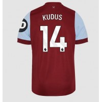 Echipament fotbal West Ham United Mohammed Kudus #14 Tricou Acasa 2023-24 maneca scurta